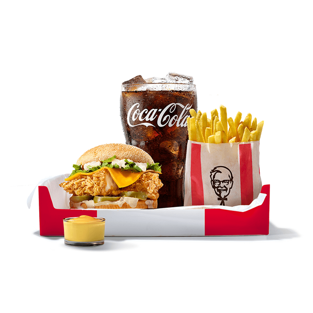 KFC Мини Чизбургер Майо комбо